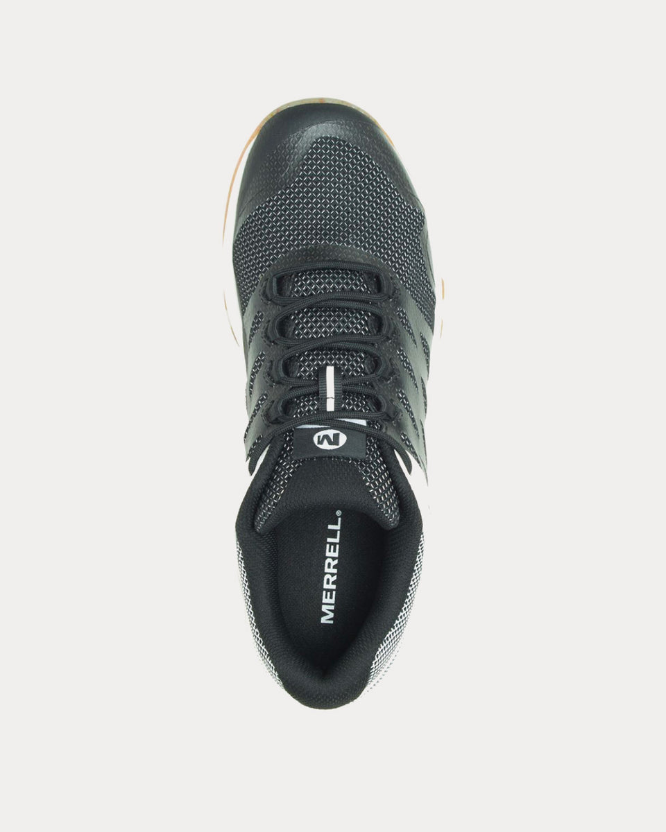 Merrell Nova 2 Eco Dye Black / White Running Shoes Sneak in Peace