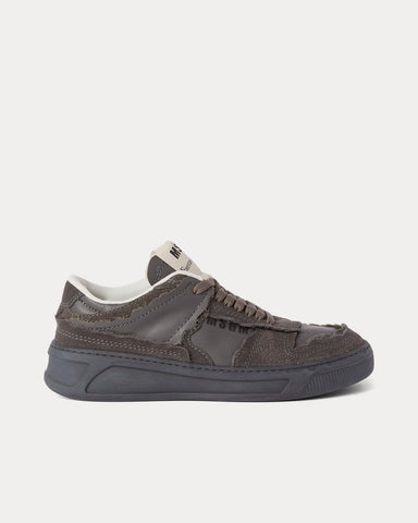 MSGM x ACBC Fantastic Green Dark Grey Low Top Sneakers