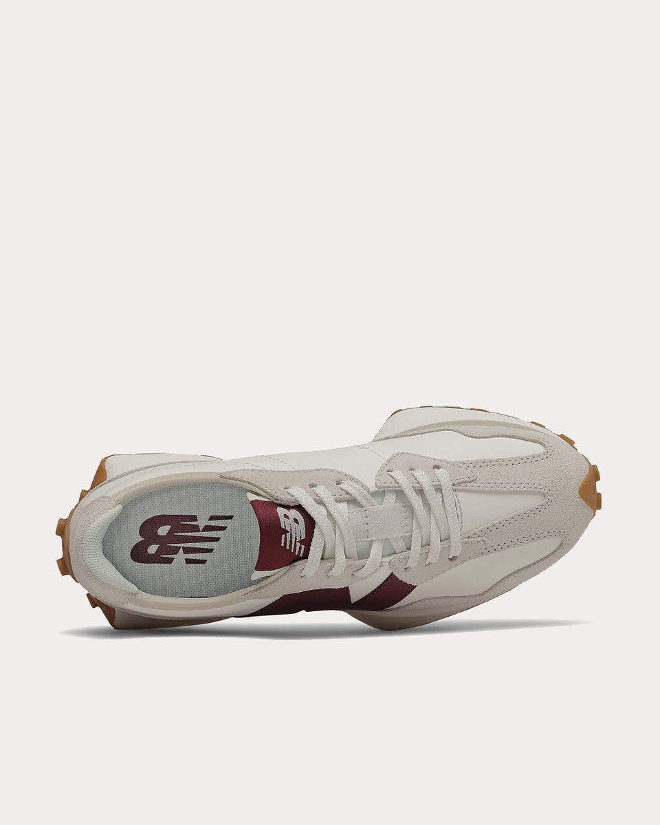 New balance 327 cream and burgundy Clearance