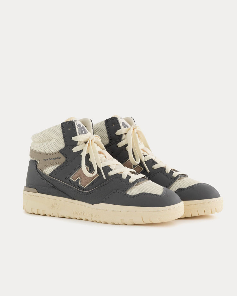 650r Grey High Top Sneakers