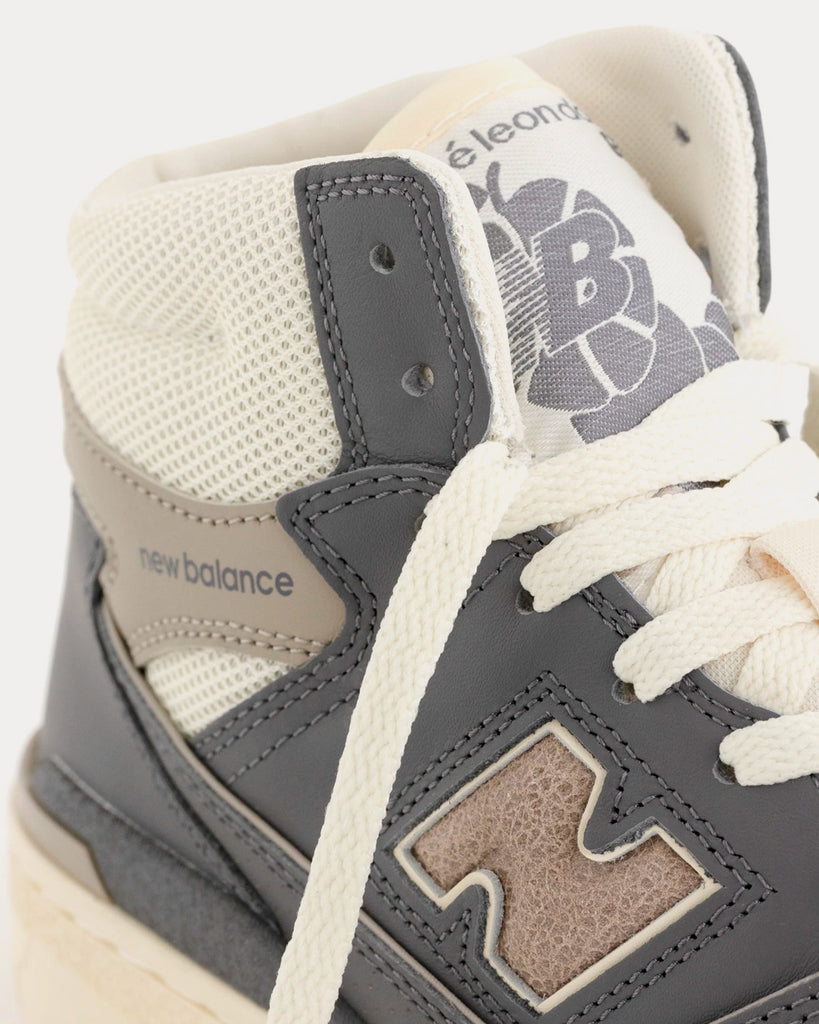 650r Grey High Top Sneakers