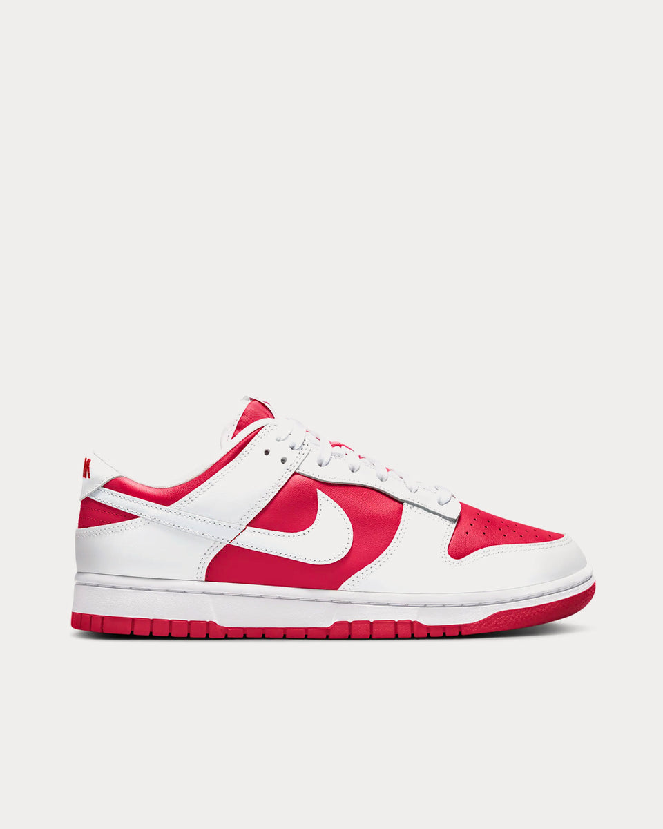 Nike dunk low retro red white & orange Clearance