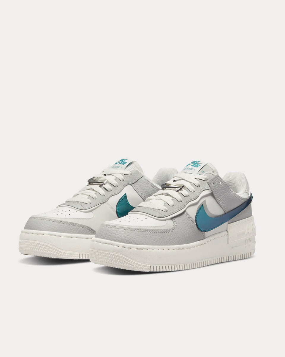 Nike Air Force 1 Shadow Summit White Grey Fog Bright Spruce Summit Wh