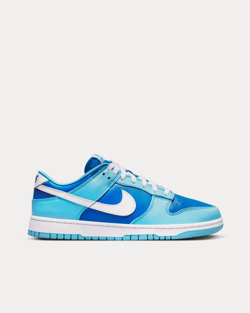 Dunk Low Retro 'Argon' Flash / White / Argon Blue Low Top Sneakers