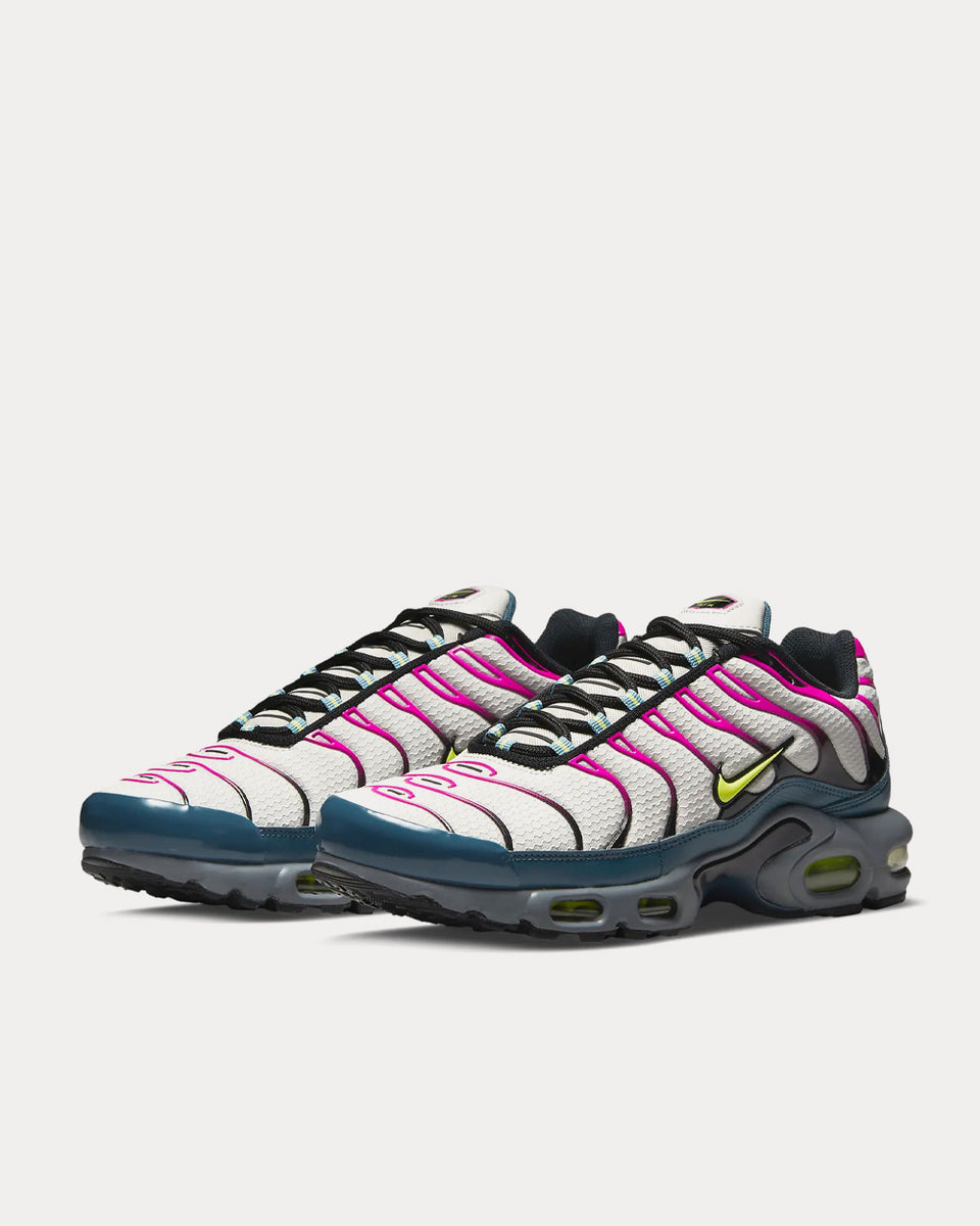 Nike Air Max Plus Light Bone / Ash Green / Pink Prime / Yellow Pulse Low  Top Sneakers - Sneak in Peace