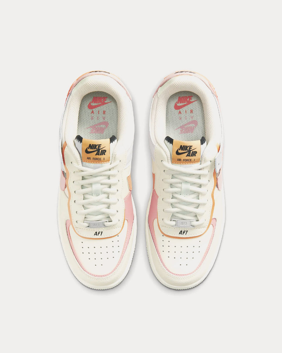Air force 1 store shadow sneaker orange