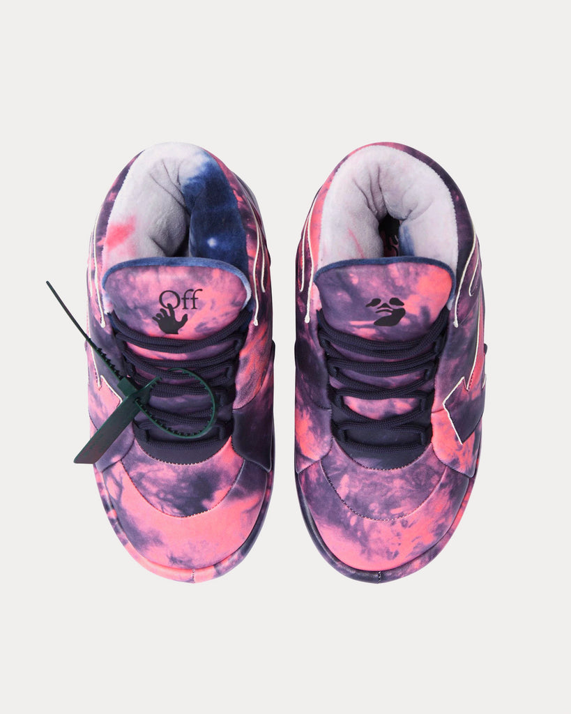 Bump Sneaker Tie Dye Purple / Fuchsia High Top Sneakers