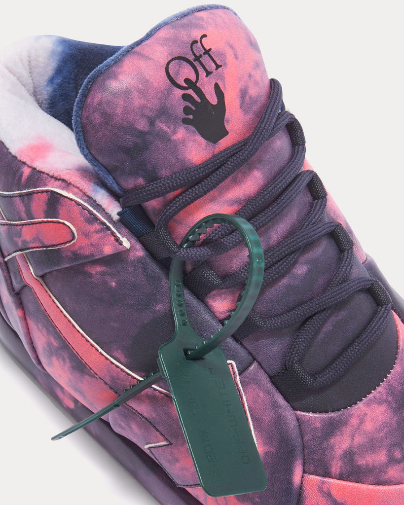Bump Sneaker Tie Dye Purple / Fuchsia High Top Sneakers