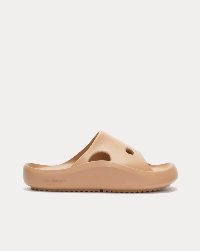 Meteor Cut-Out Camel Brown Slides