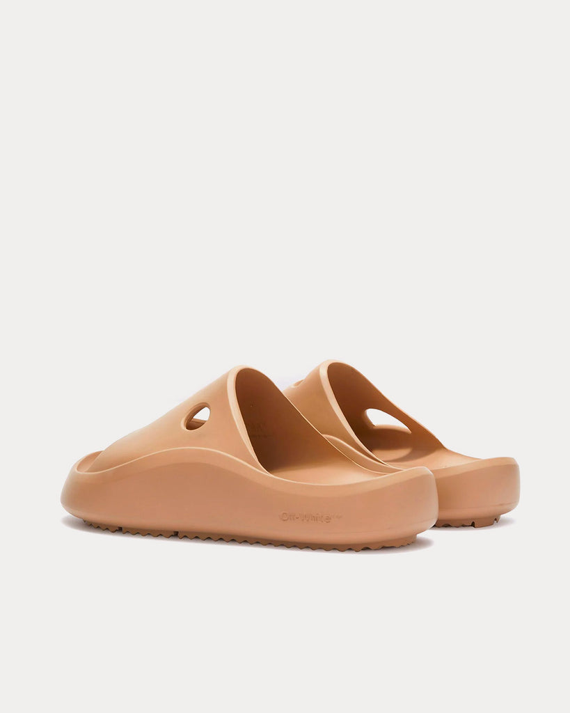 Meteor Cut-Out Camel Brown Slides