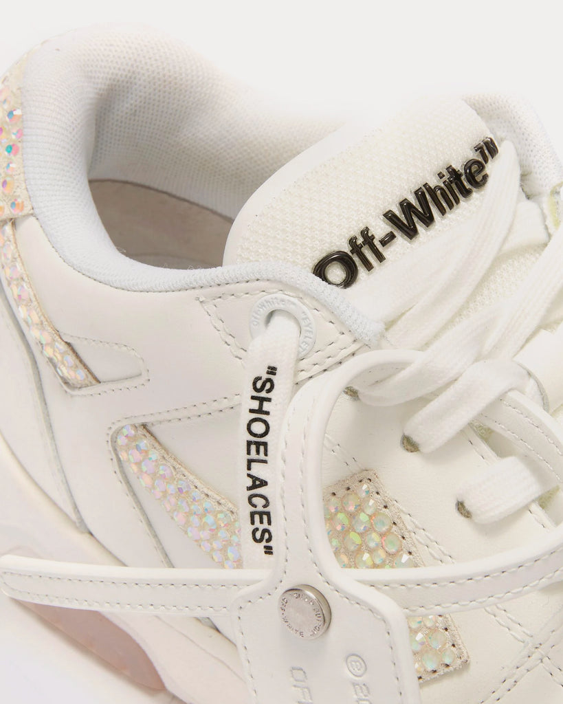 Out Of Office Strass Arrow White / White Low Top Sneakers