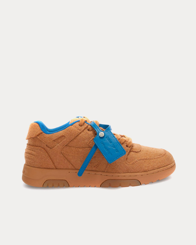 Out Of Office Wool Camel / Blue Low Top Sneakers