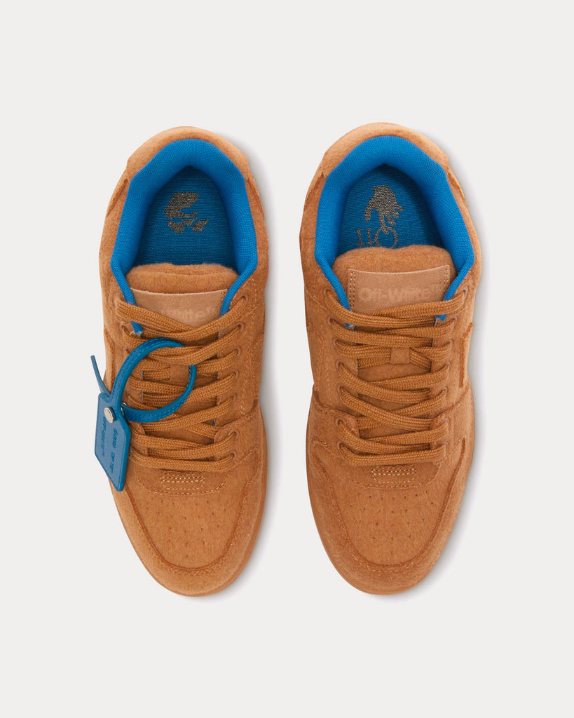 Out Of Office Wool Camel / Blue Low Top Sneakers