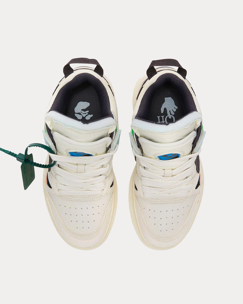 Sponge White / Black Mid Top Sneakers