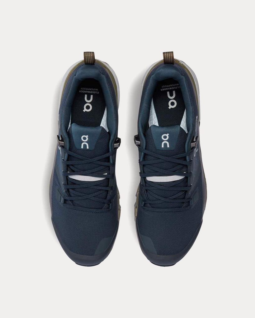 Cloudwander Waterproof Midnight / Olive Running Shoes