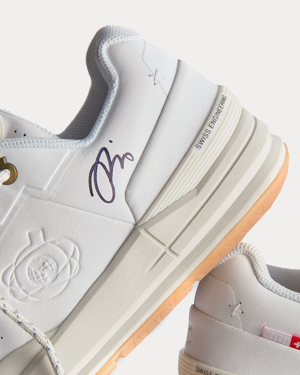 On Running x Kith The Roger Pro (Rf)² White / Clay Low Top Sneakers