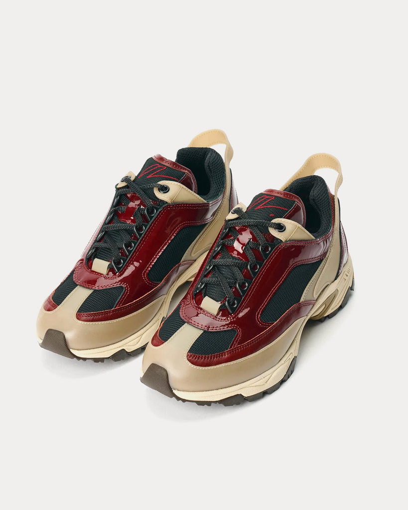 Splinter Oxblood Low Top Sneakers