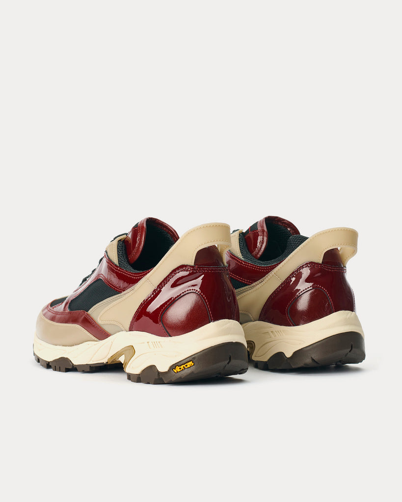Splinter Oxblood Low Top Sneakers