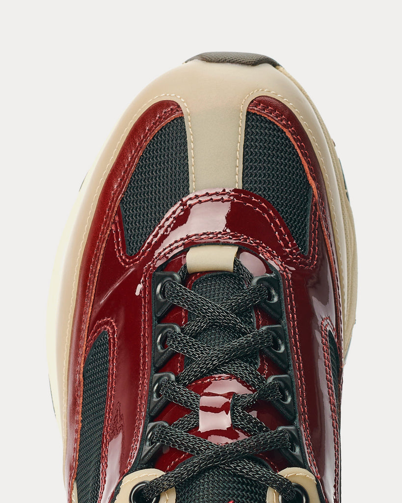 Splinter Oxblood Low Top Sneakers