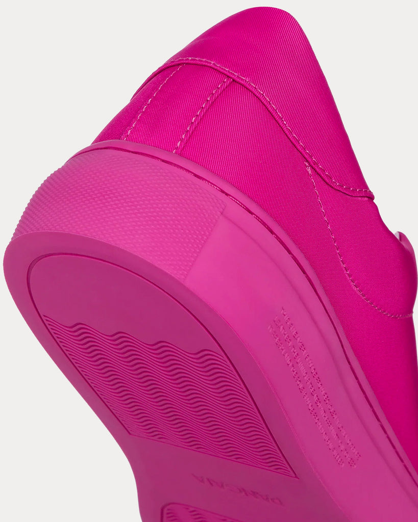 Recycled Nylon Foxglove Pink Low Top Sneakers
