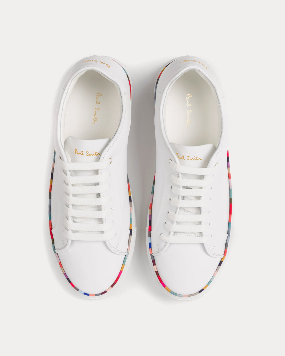 Paul smith shop white basso trainers