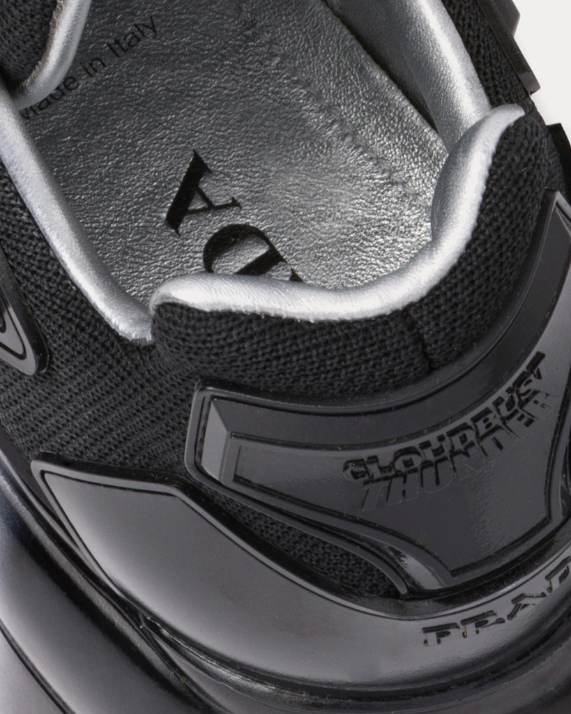 Cloudbust Thunder Silver / Black Low Top Sneakers