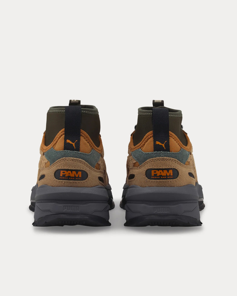 Nano Puma Black Low Top Sneakers