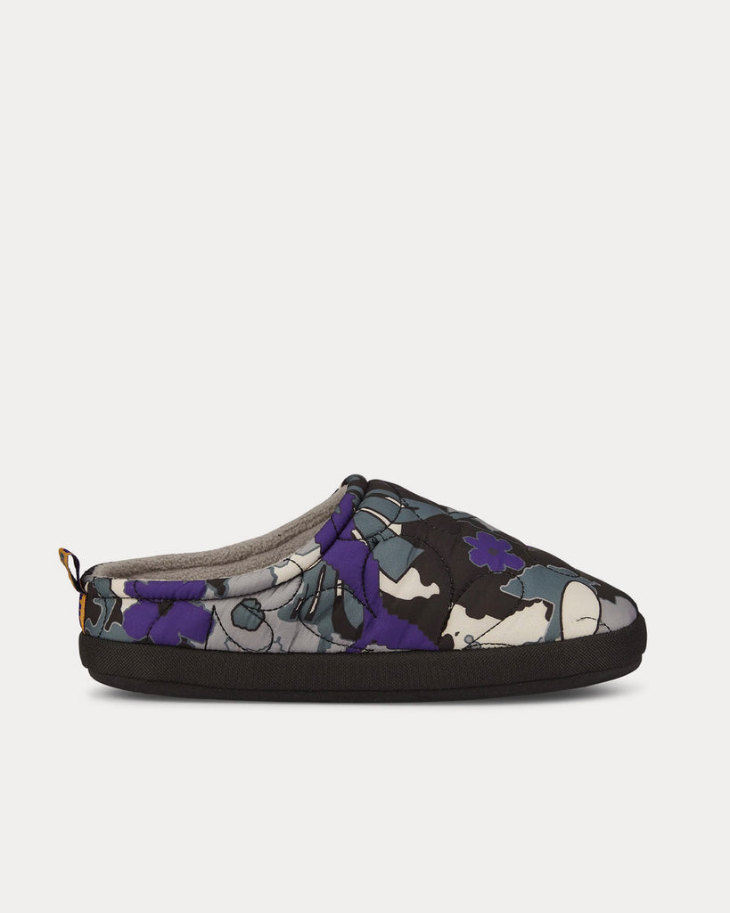 Puffy Black / Heliot Rope Slip Ons