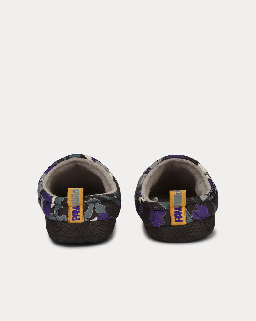 Puffy Black / Heliot Rope Slip Ons