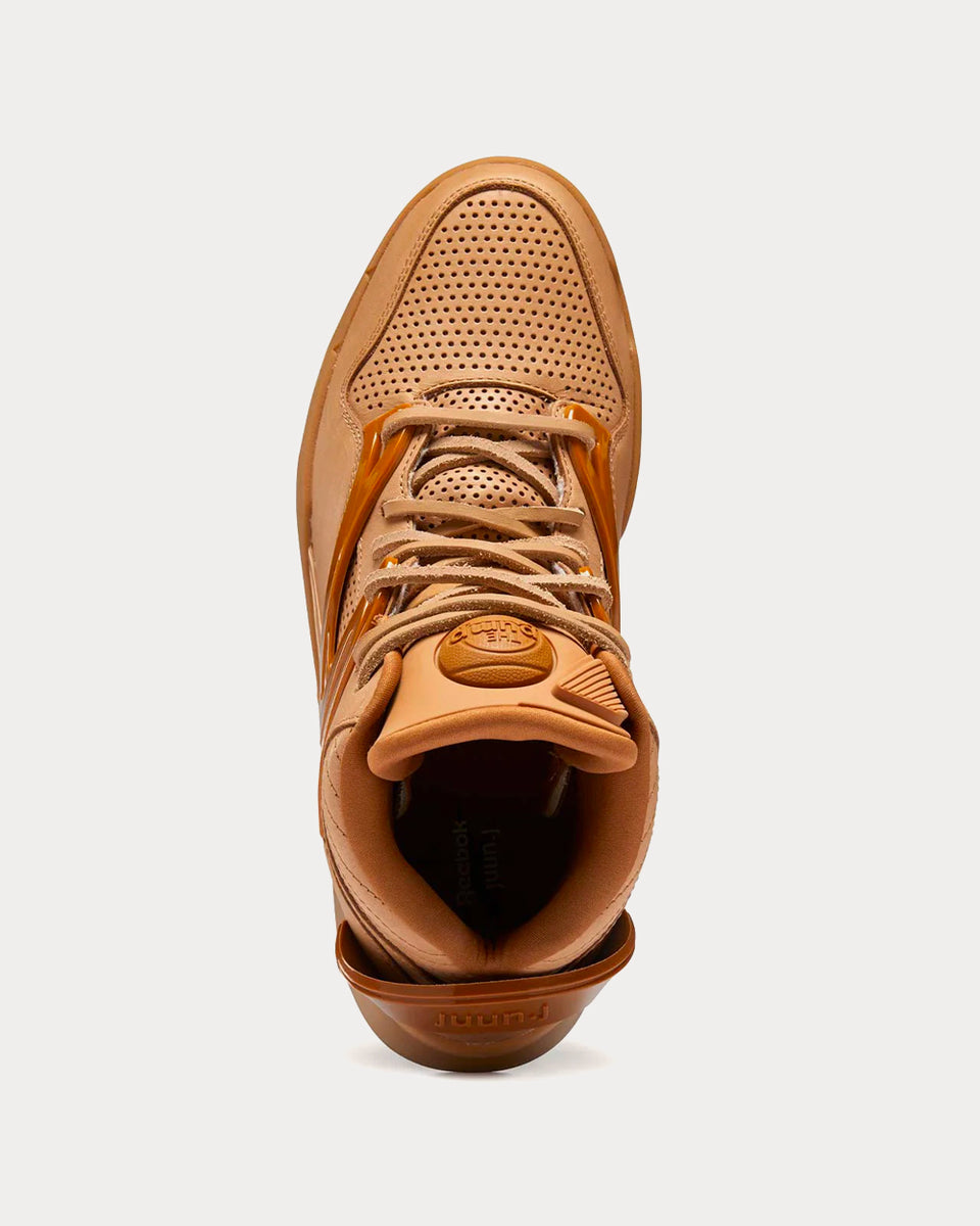Reebok x Juun.J Omni Zone II Brown High Top Sneakers