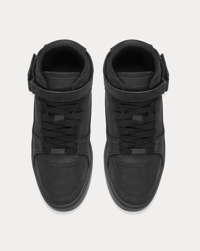 Apex Mid Black High Top Sneakers