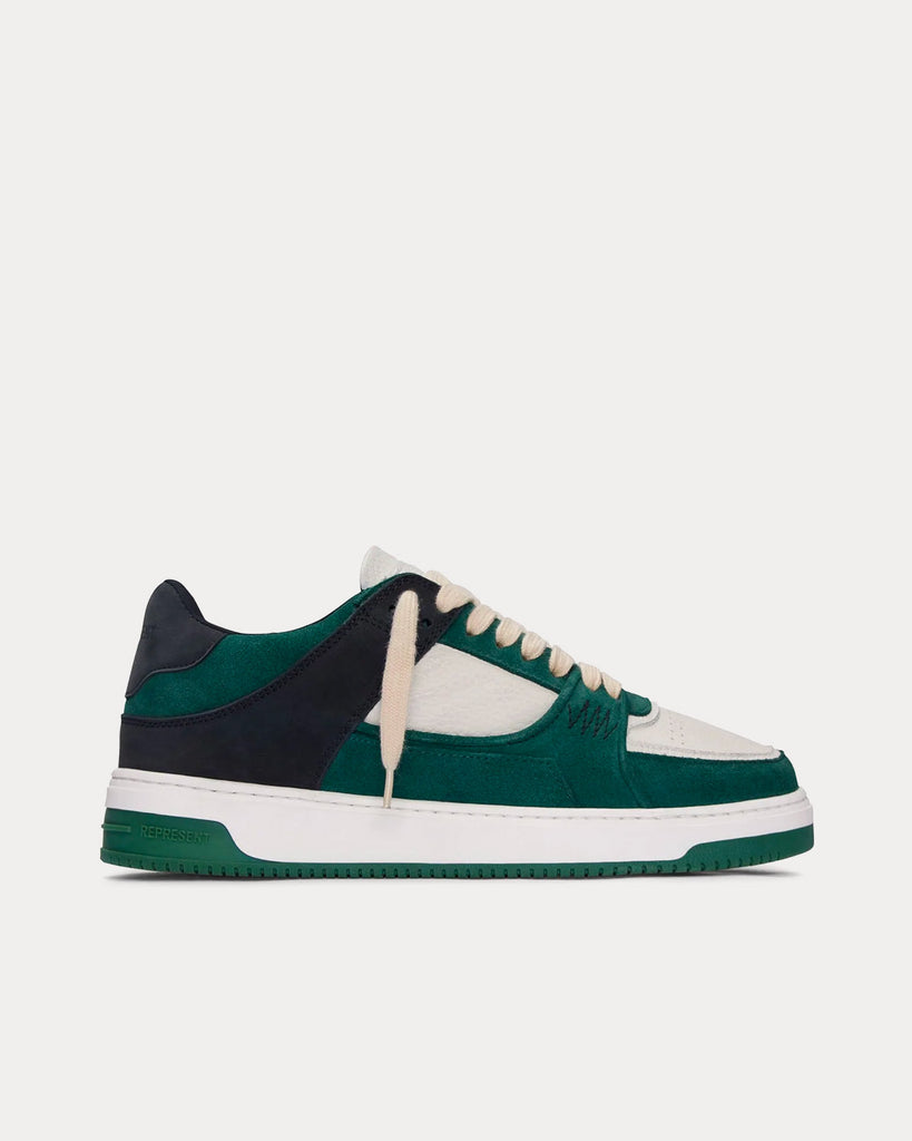 Apex Racing Green Low Top Sneakers
