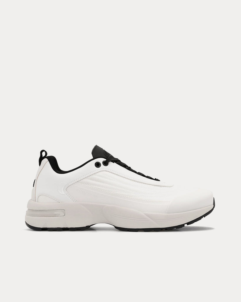 S0303 White Low Top Sneakers
