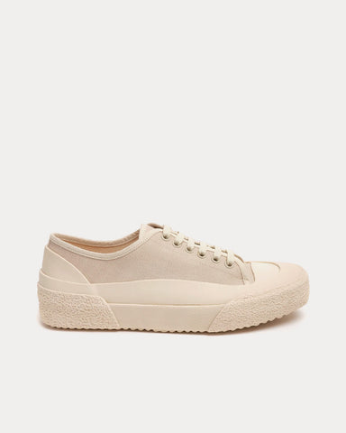 Studio Nicholson Sharp Canvas Dove Low Top Sneakers