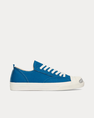 Undercover Canvas Blue Low Top Sneakers
