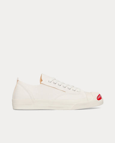 Undercover Canvas White Low Top Sneakers
