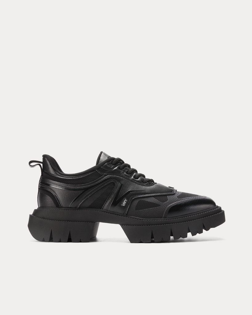 untitled#12 Vary Black Low Top Sneakers