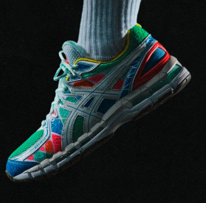 KENZO 関税込 KENZO x ASICS ロートップ スニーカー KENZO☆関税込み☆ケンゾー X アシックス ロートップ スニーカー