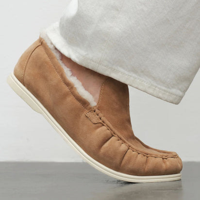 Foot Industry Fluffy Loafers