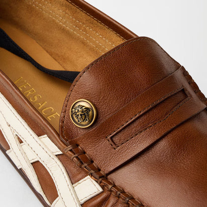 Versace x Onitsuka Tiger Sakura Loafers
