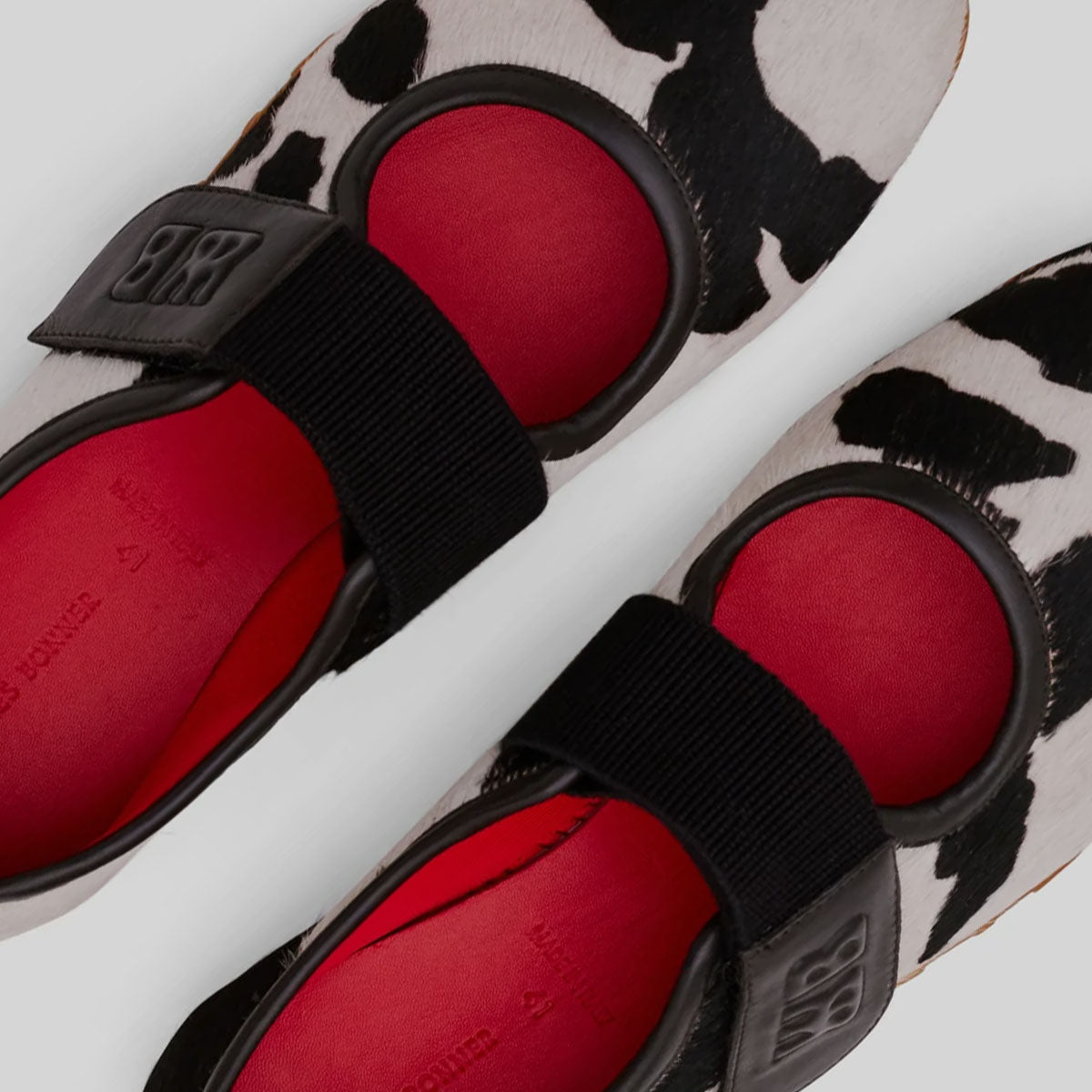 Wales Bonner Jewel Mary Jane Red 38