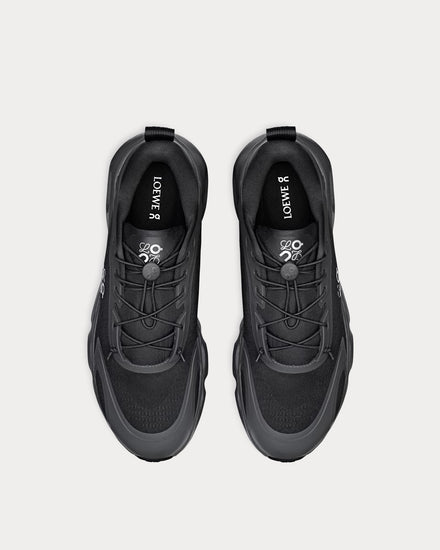 On Running x Loewe Cloudsolo Black Low Top Sneakers - 2