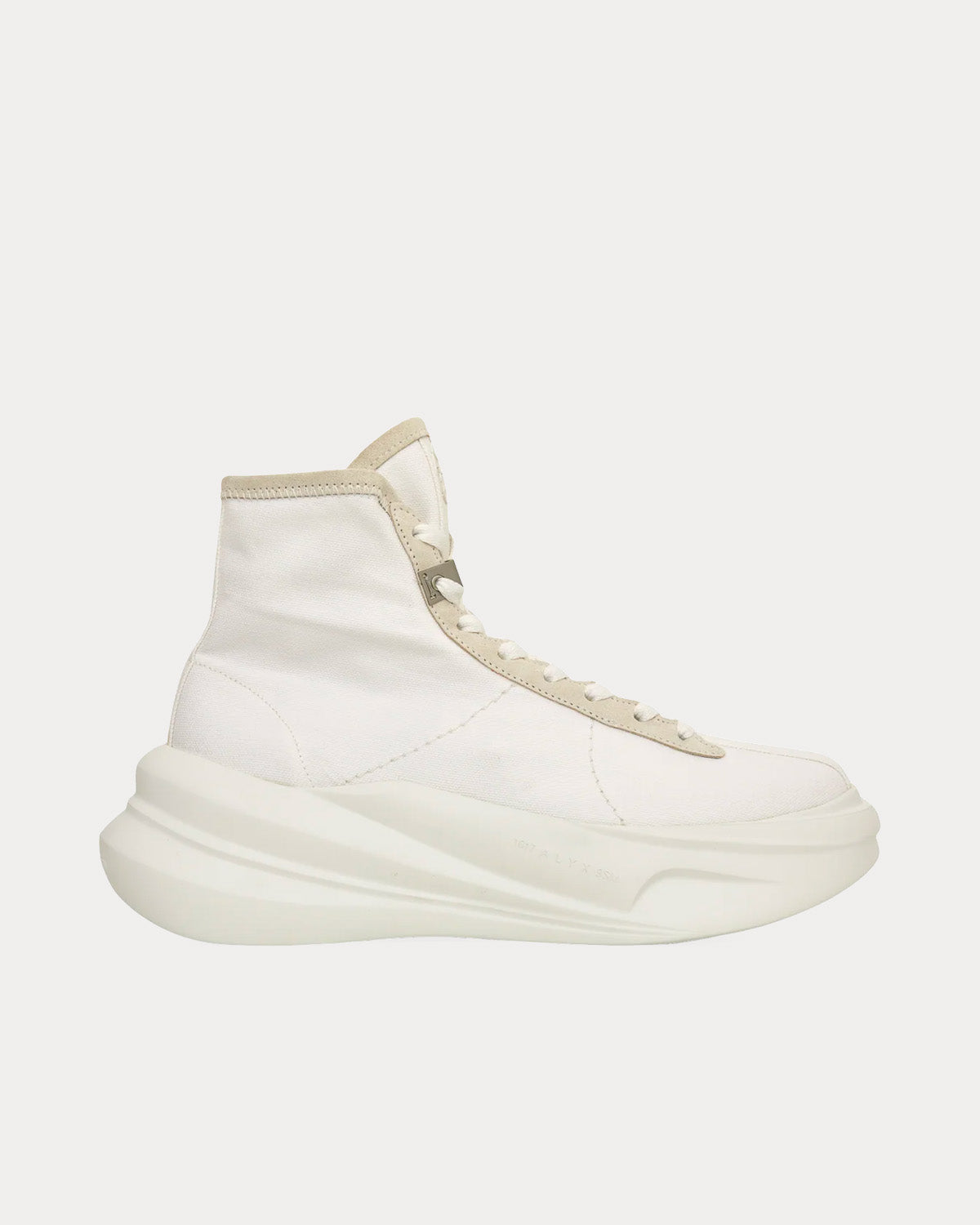 1017 ALYX 9SM - Aria Canvas White High Top Sneakers
