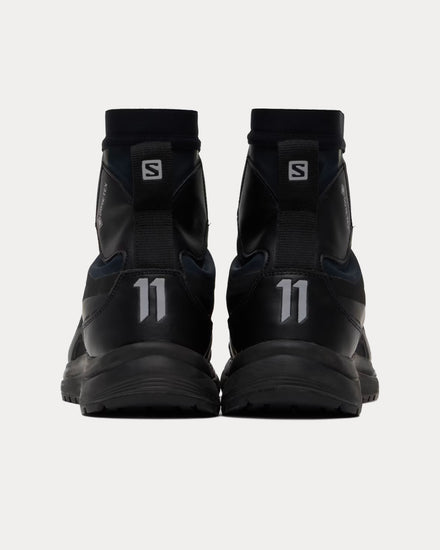 Salomon x 11 By Boris Bidjan Saberi Bamba 2 Gore-Tex Black High Top Sneakers - 3