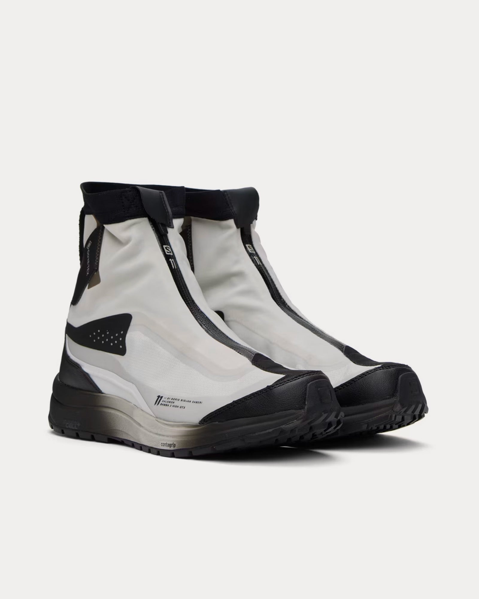 Salomon x 11 By Boris Bidjan Saberi - Bamba 2 Gore-Tex Black / White High Top Sneakers