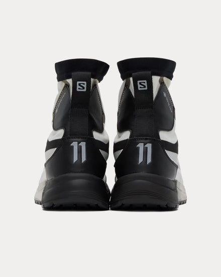 Salomon x 11 By Boris Bidjan Saberi Bamba 2 Gore-Tex Black / White High Top Sneakers - 3