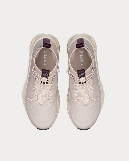 On Running x Loewe Cloudtilt Hi Sand / Oatmeal / Plum High Top Sneakers - 2