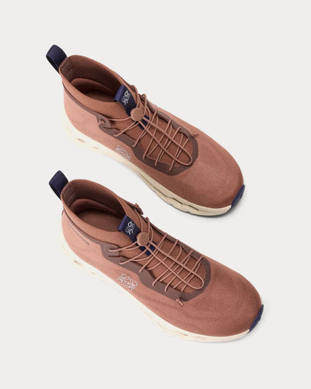 On Running x Loewe Cloudtilt Hi Taupe / Oatmeal / Navy High Top Sneakers - 2