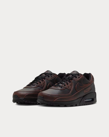Nike Air Max 90 Premium Black / Cinnamon / Black Low Top Sneakers - 3