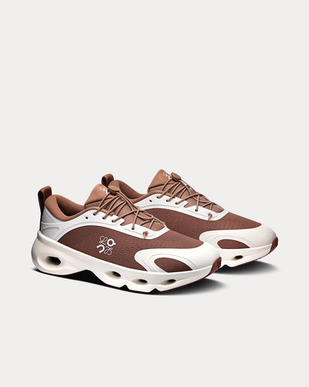 On Running x Loewe Cloudsolo Taupe / Eggshell Low Top Sneakers - 2
